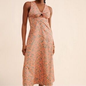 MADEWELL PEACH SOUTHERN CHARM DRESS! Adorable! NWT! 0